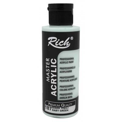 Rich 187 Bebek Yeşili 120 ml Akrilik Boyası