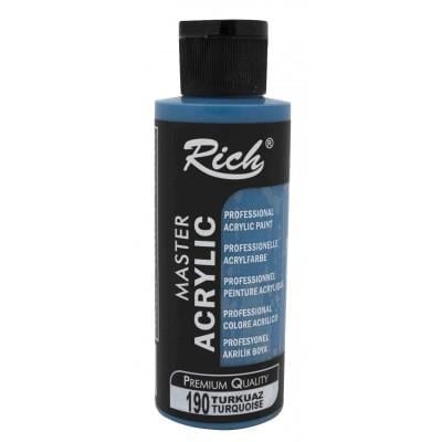 Rich 190 Turkuaz 120 ml Akrilik Boya