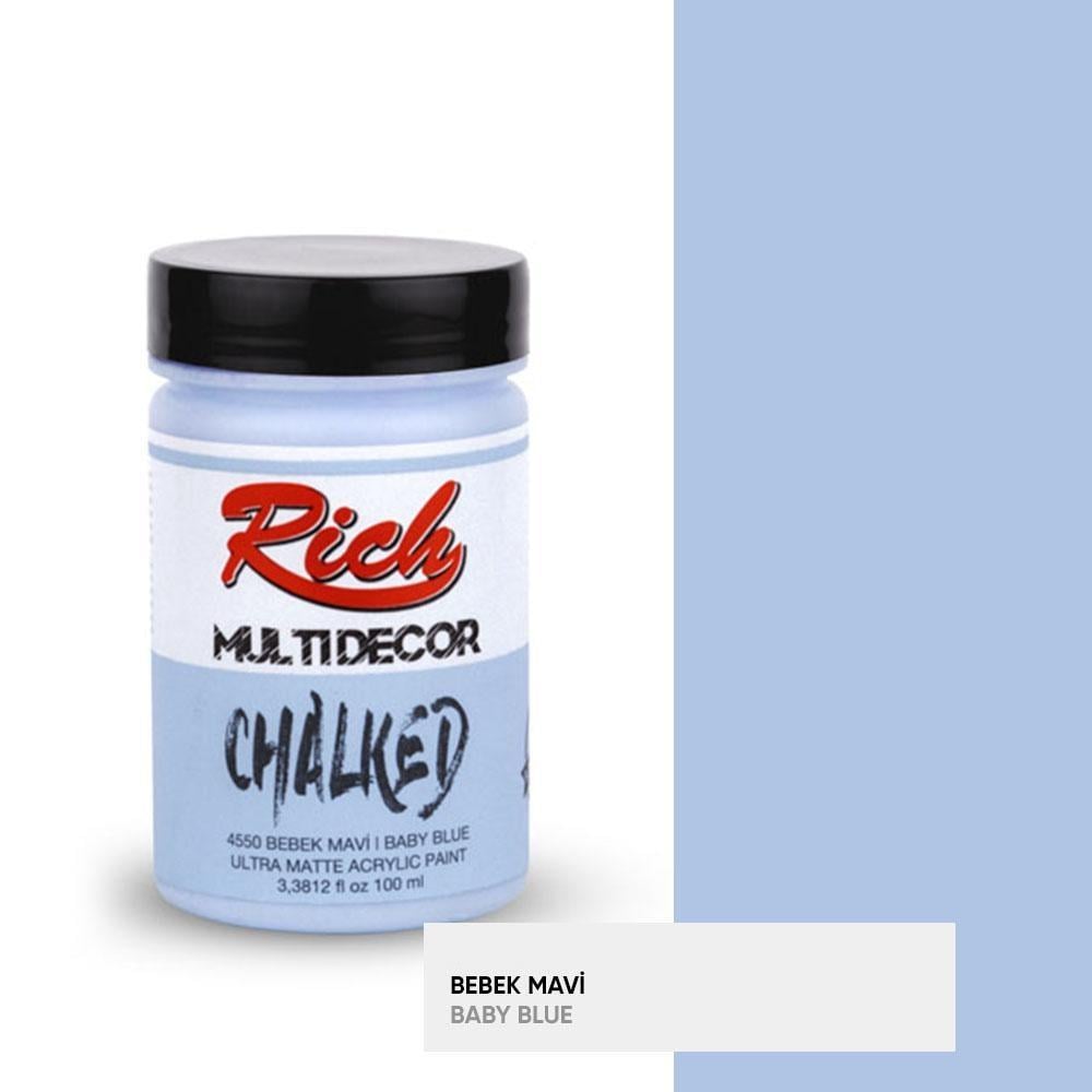 Rich Chalked 4550 Bebek Mavi 100 ml