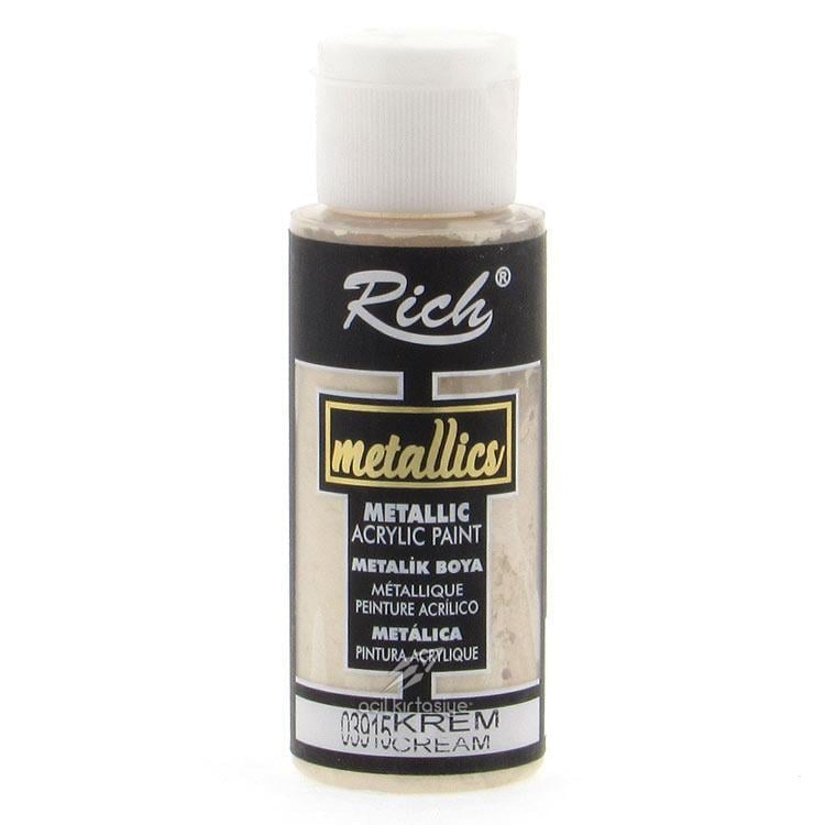 Rich Metallics Akrilik Boya 60Cc 03915 Krem