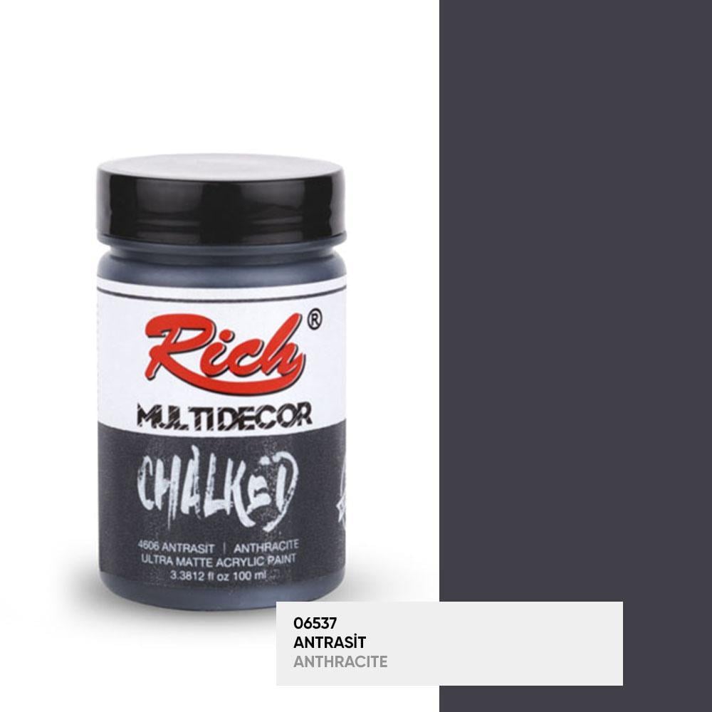 Rich Multi Decor Chalked 100 Ml 4606 Antrasit