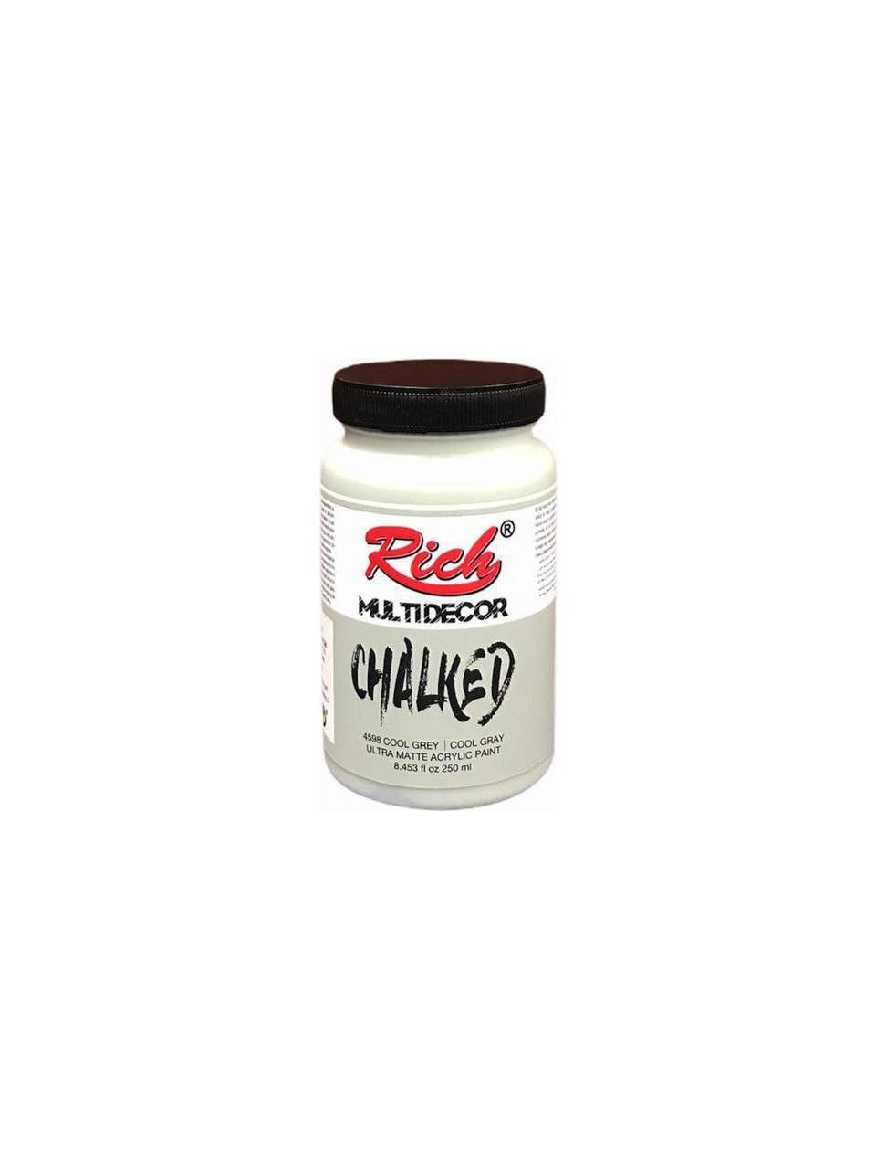 Rich Multi Decor Chalked 250 ml - Cool Grey 4598