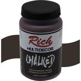 Rich Multi Decor Chalked 4586 - KAHVERENGİ Boya 250 cc