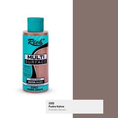 Rich Multi Surface 2252 PUDRA KAHVE Akrilik Boya 120cc