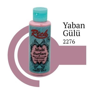 Rich Multi Surface 2276 YABAN GÜLÜ Akrilik Boya 130cc