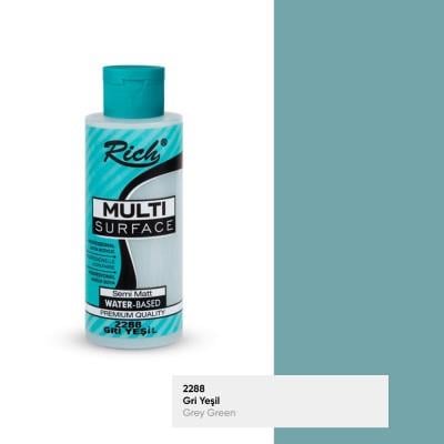 Rich Multi Surface 2288 GRİ YEŞİL Akrilik Boya 120cc