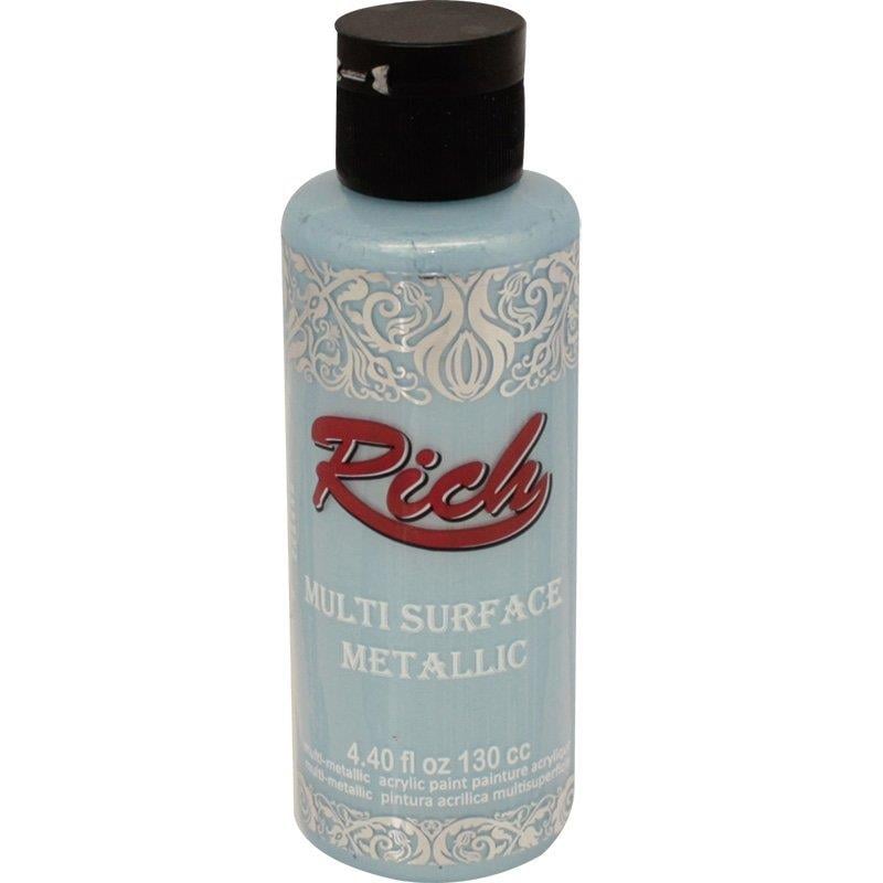 Rich Multi Surface Metalik Boya 130 Cc Bebek Mavi 6538