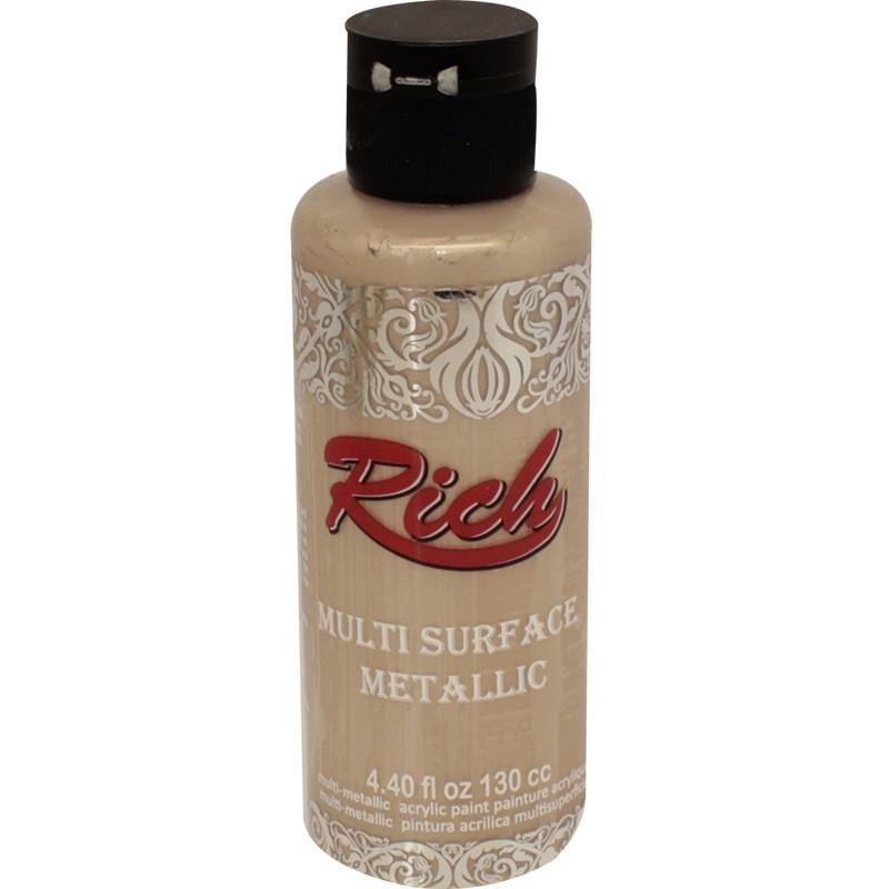 Rich Multi Surface Metalik Boya 130 Cc Şampanya 6518