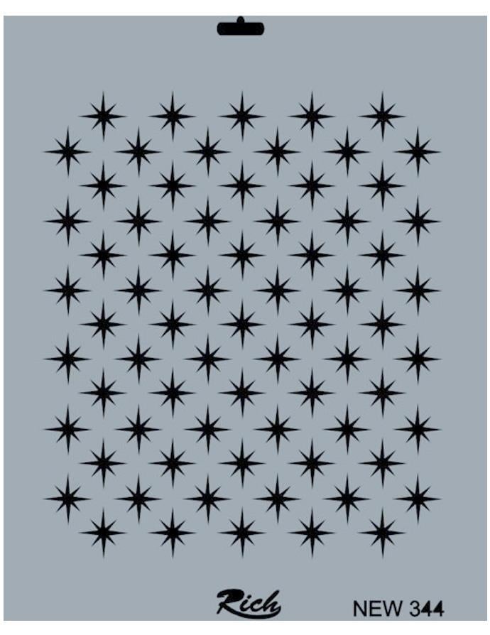 Rich NEW 344 Stencil 25X35 cm