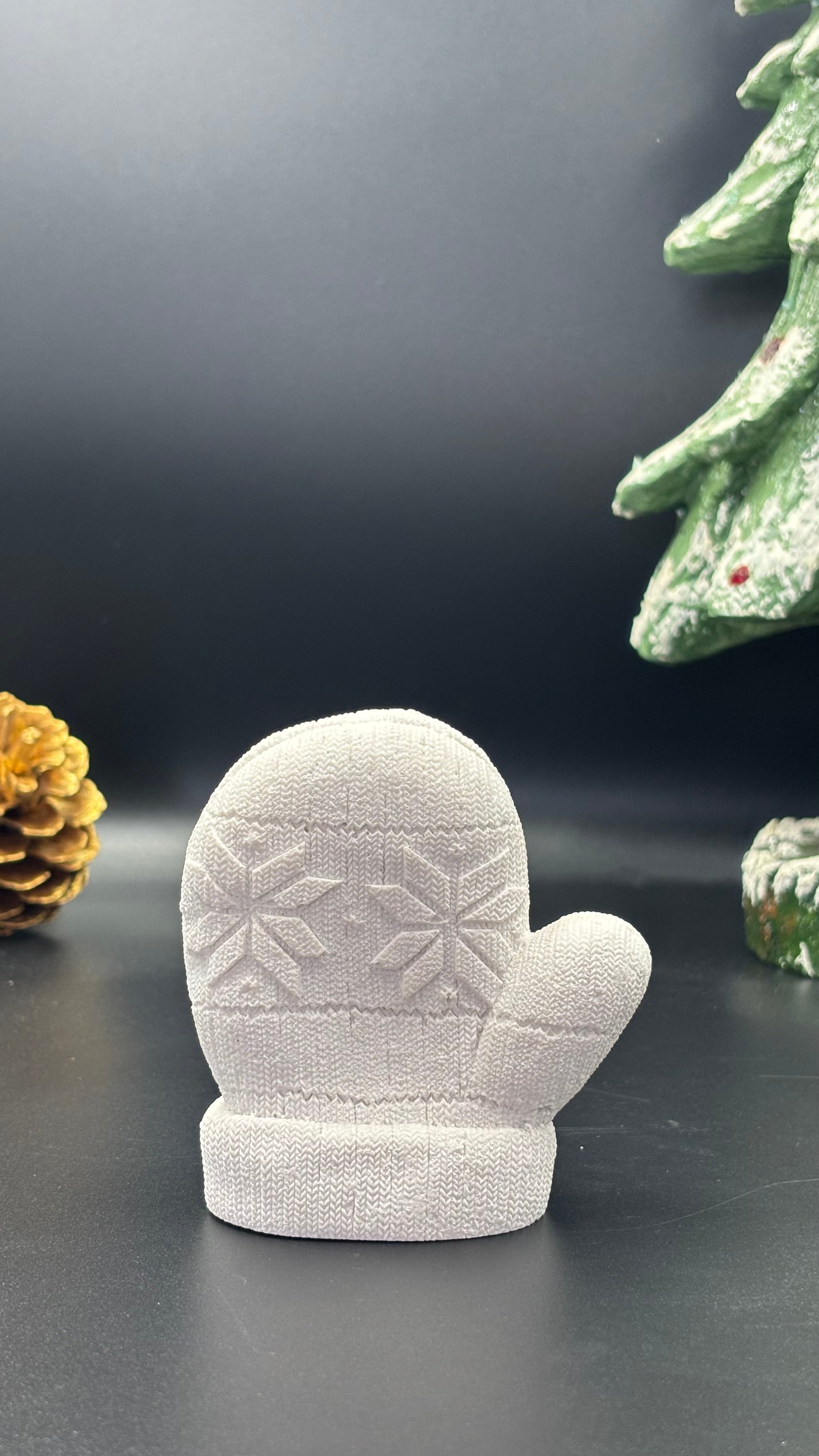 Yeni Yıl Temalı Eldiven Polyester Biblo py0040