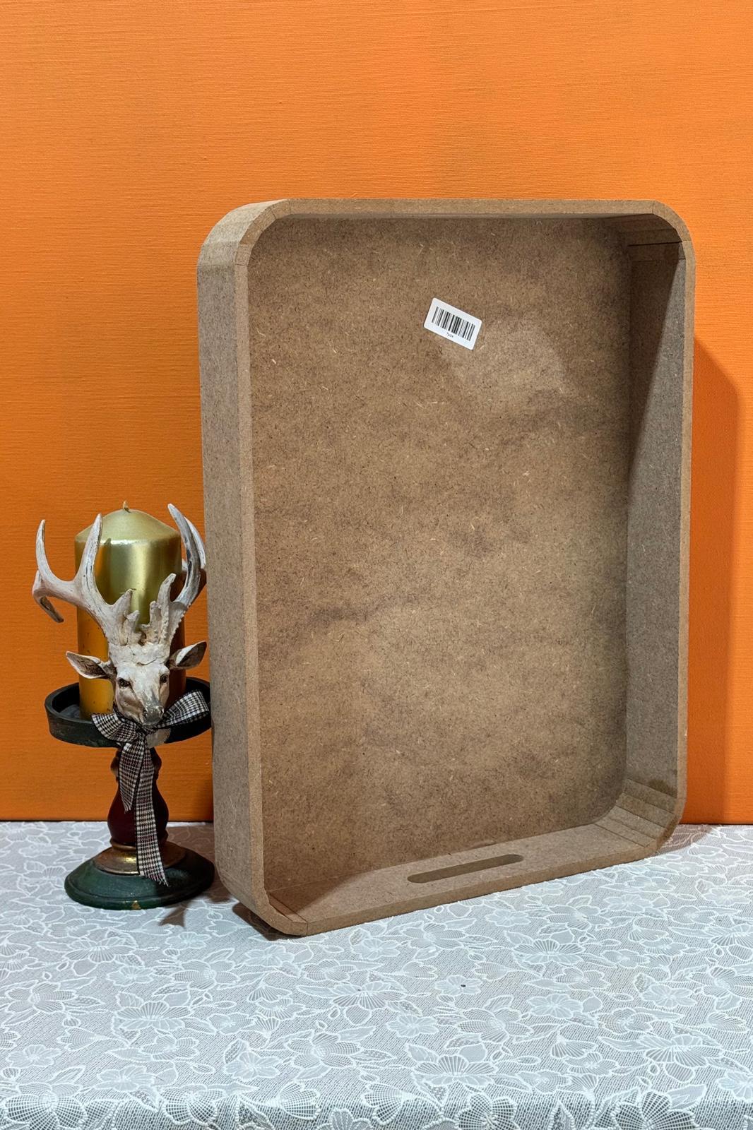YUVARLAK KÖŞELİ TEPSİ 44cm X 34cm