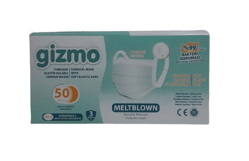Gizmo 3 Katlı Maske 
