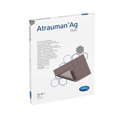 Hartmann Atrauman Ag 10 x 10 Gümüşlü Yara Örtüsü