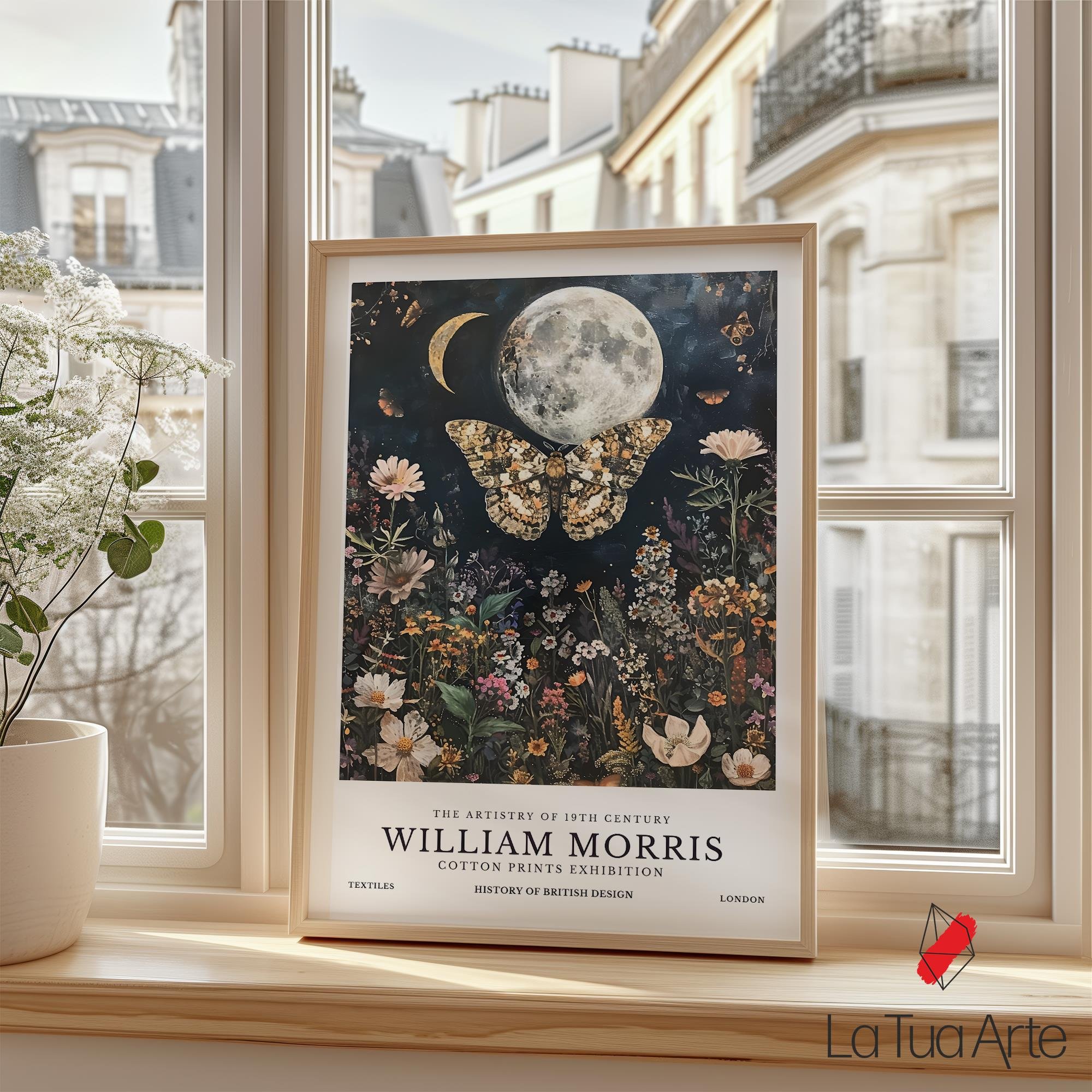 WILLIAM MORRIS-DOLUNAYDA KELEBEK