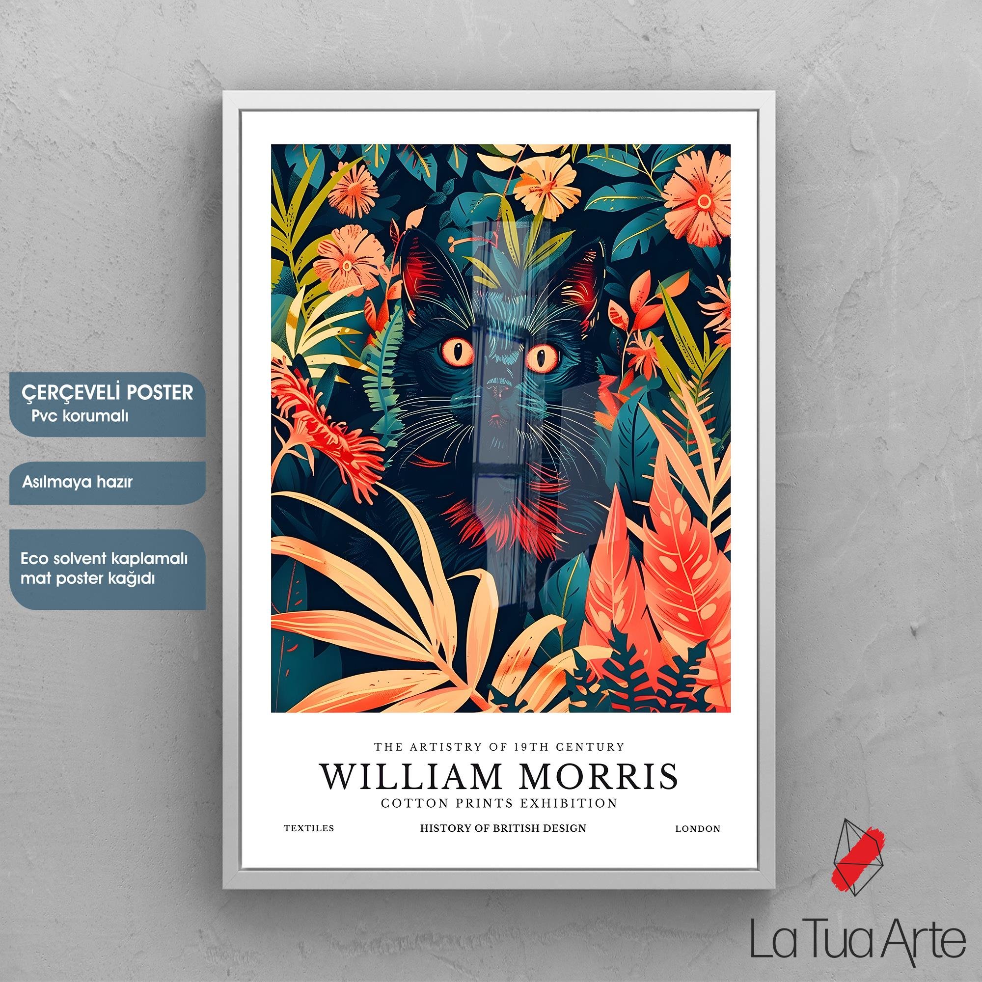 WILLIAM MORRIS KEDİ