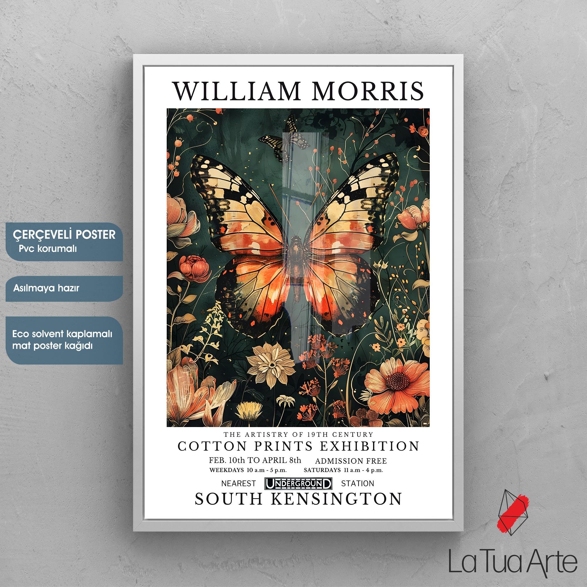 WILLIAM MORRIS-KELEBEK