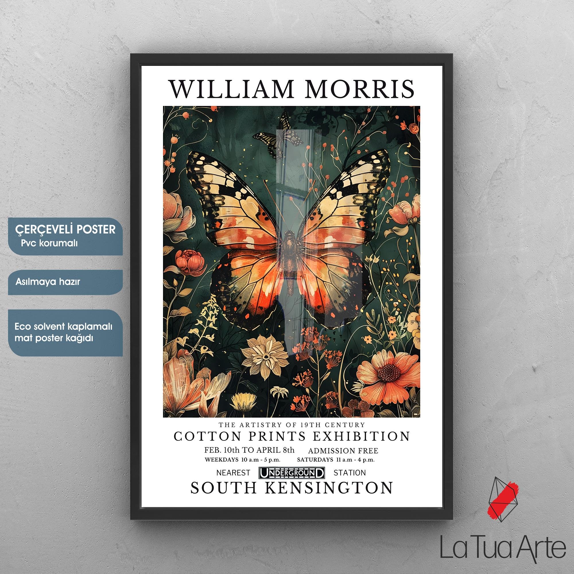 WILLIAM MORRIS-KELEBEK