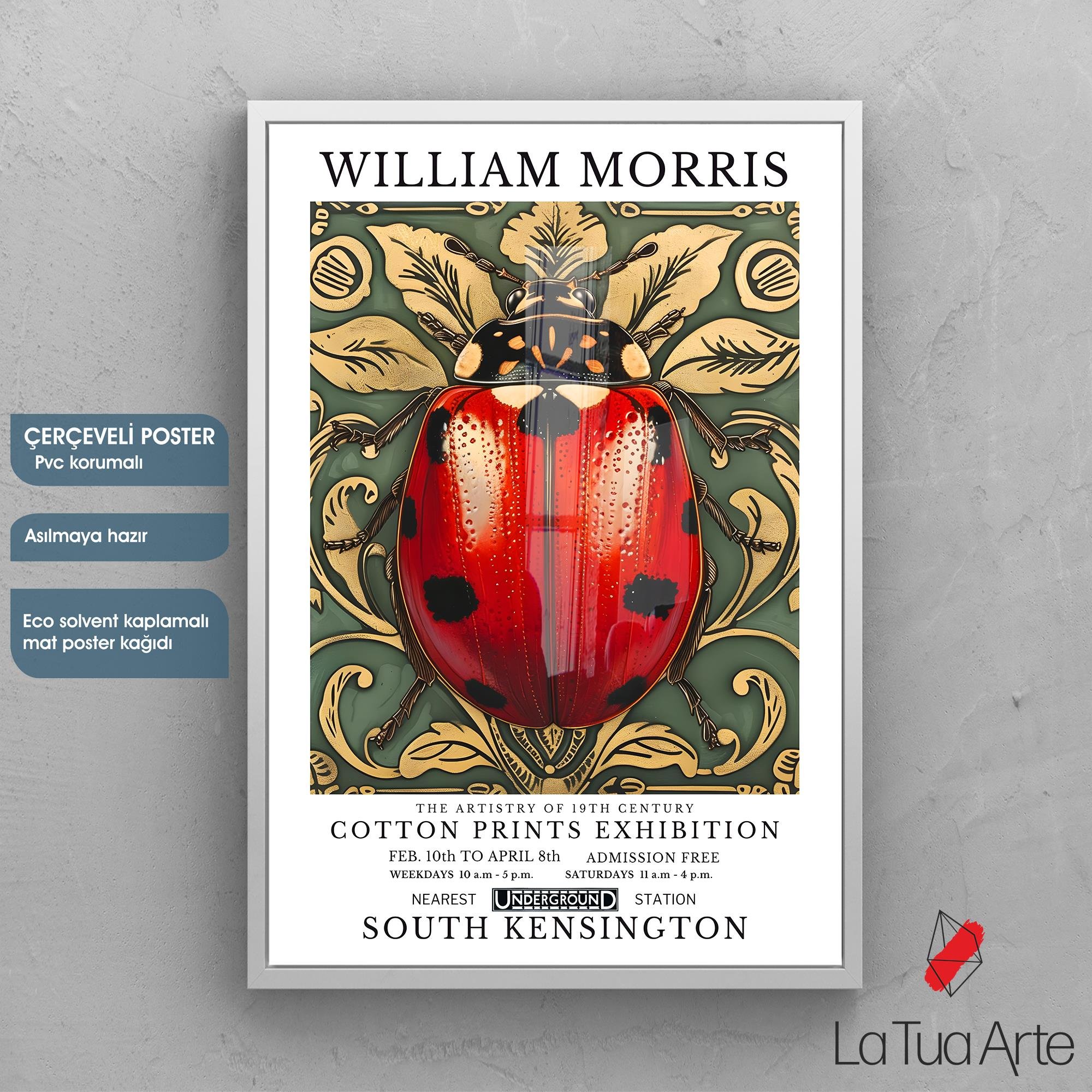 WILLIAM MORRIS-UĞUR BÖCEĞİ
