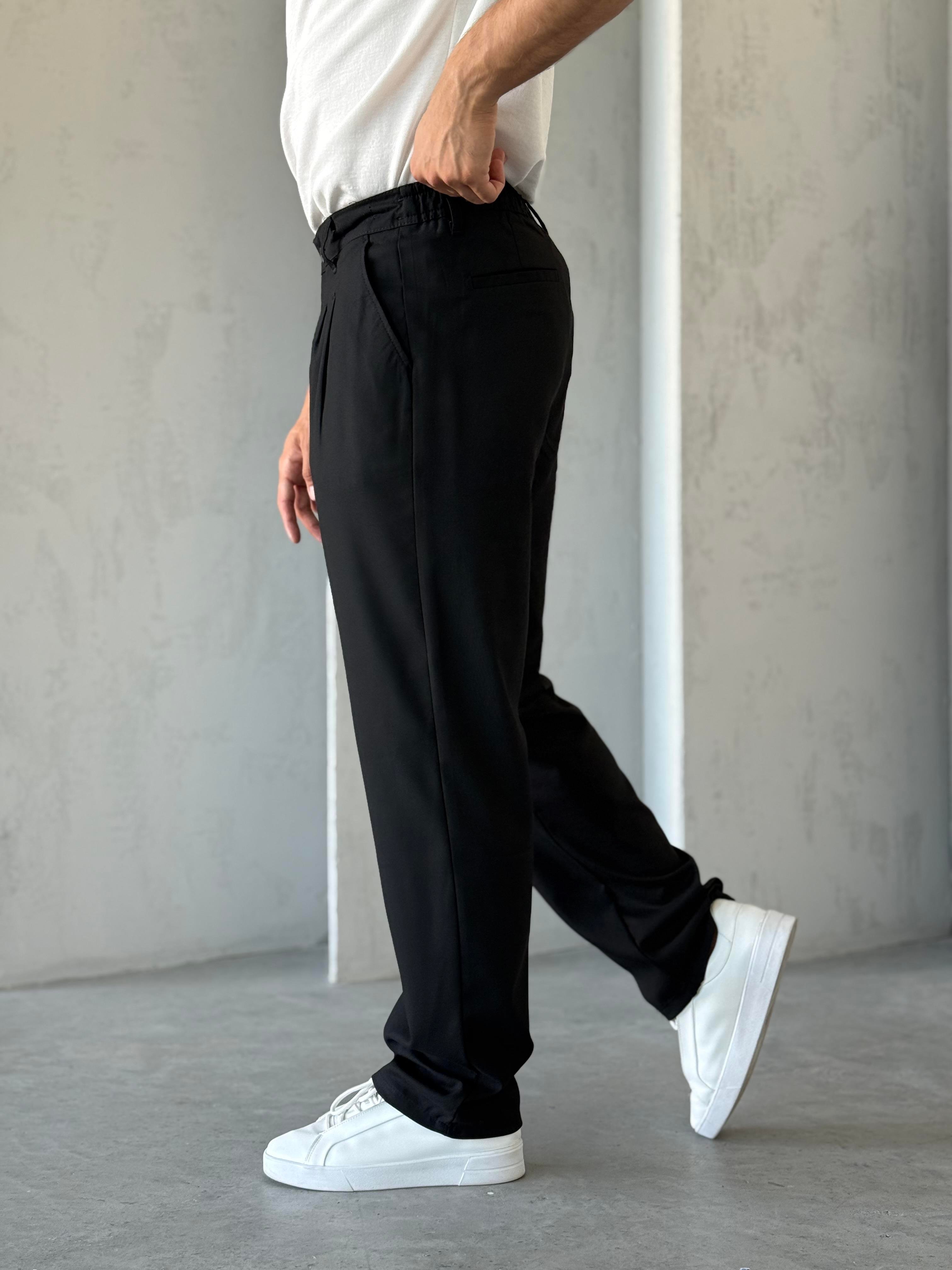 BAGGY SİYAH KUMAŞ