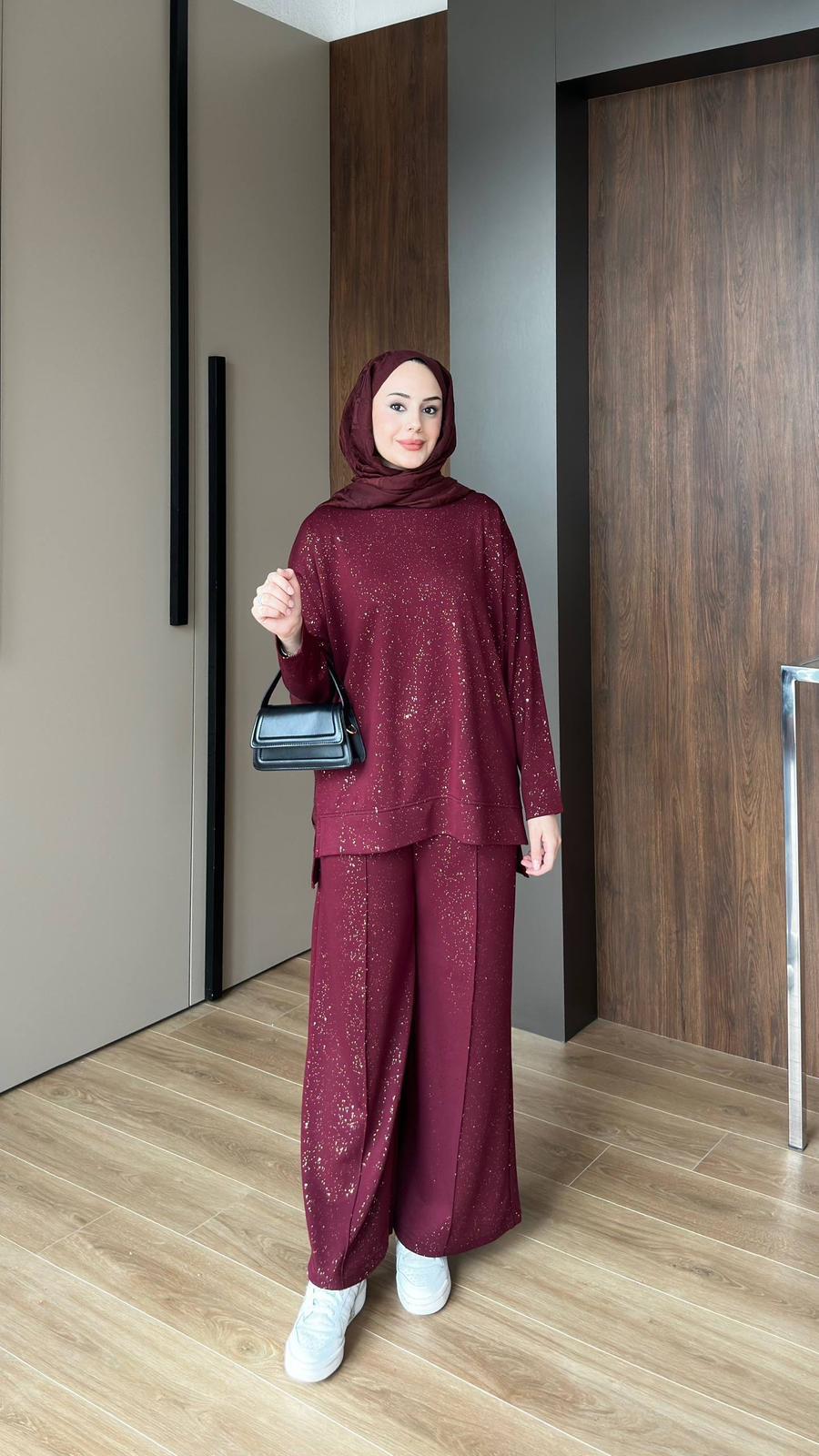 SİMLİ ALARA BORDO TAKIM