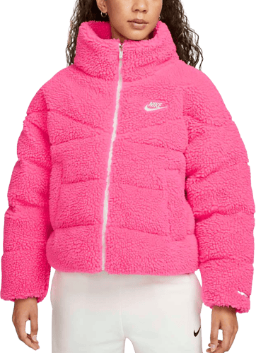 Sportswear Therma-FIT City Hyper Pink Sherpa Down Jacket