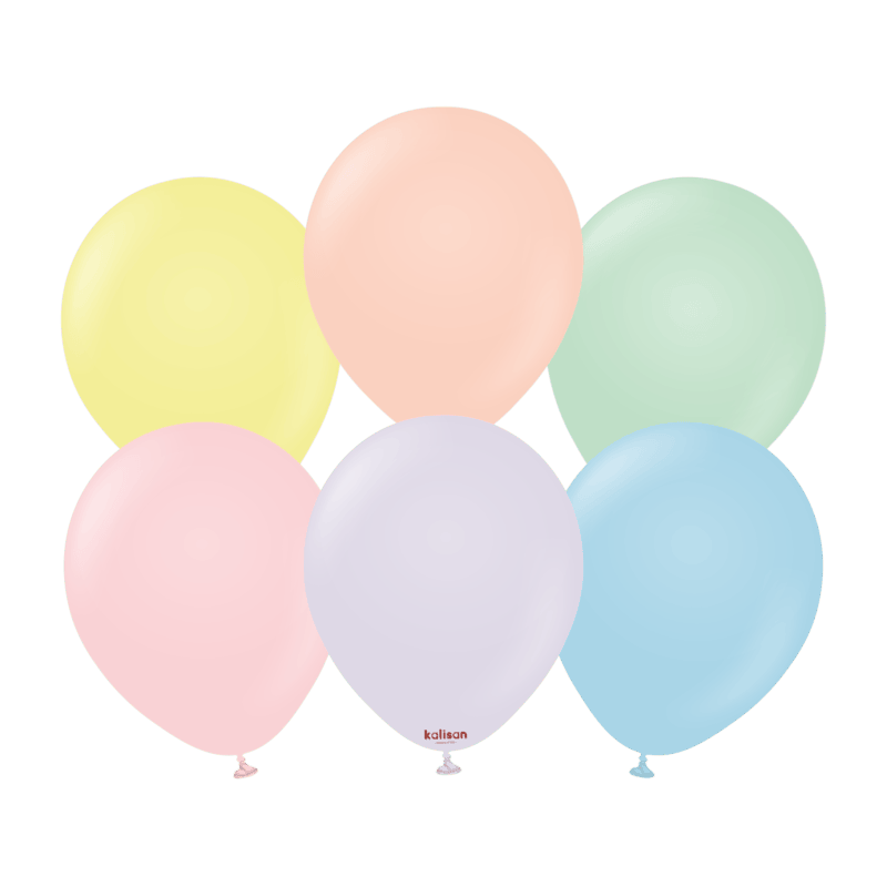 Kalisan Makaron Balon Karışık 12 inc 12 Adet