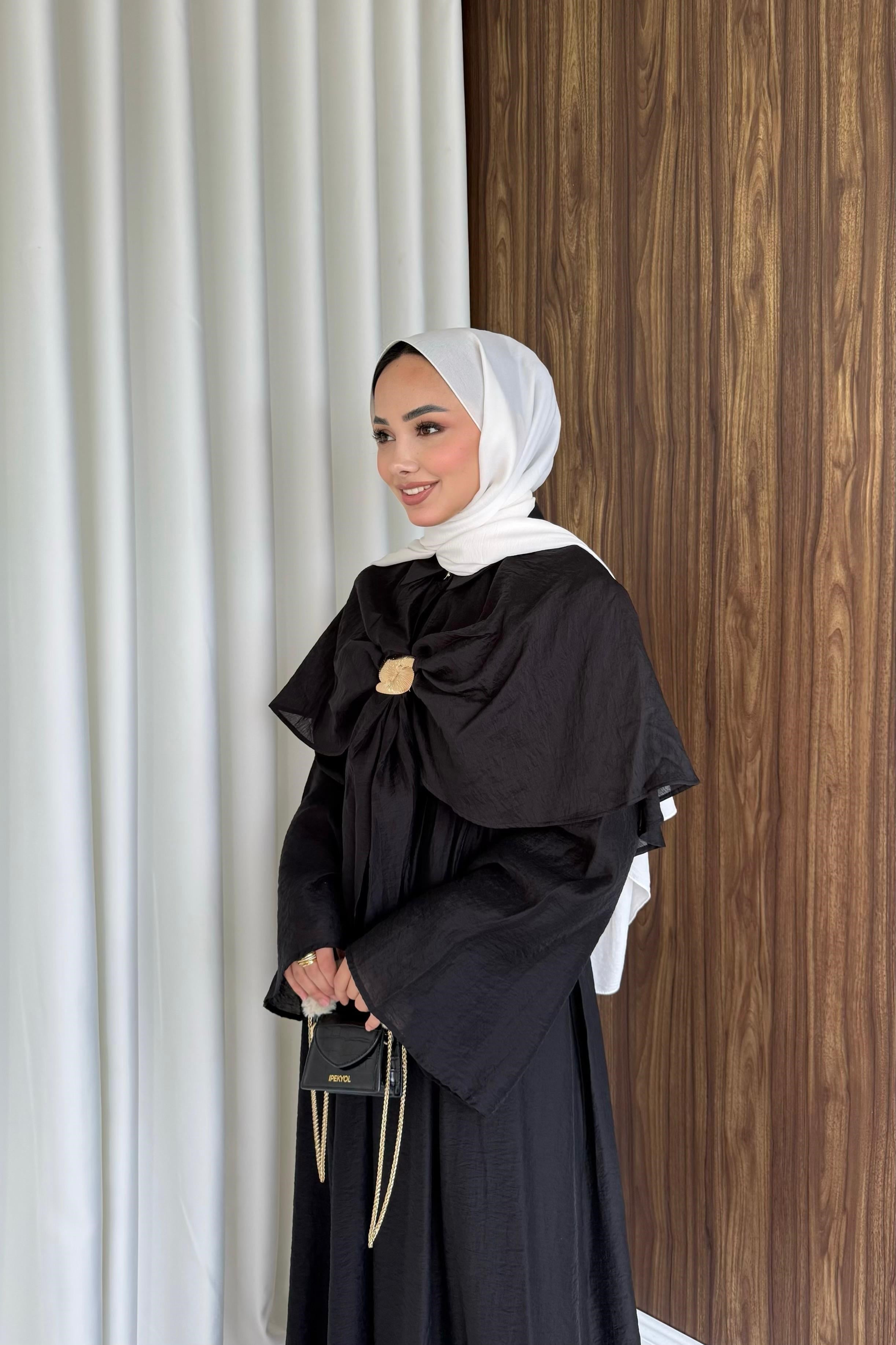 Afra elbise siyah