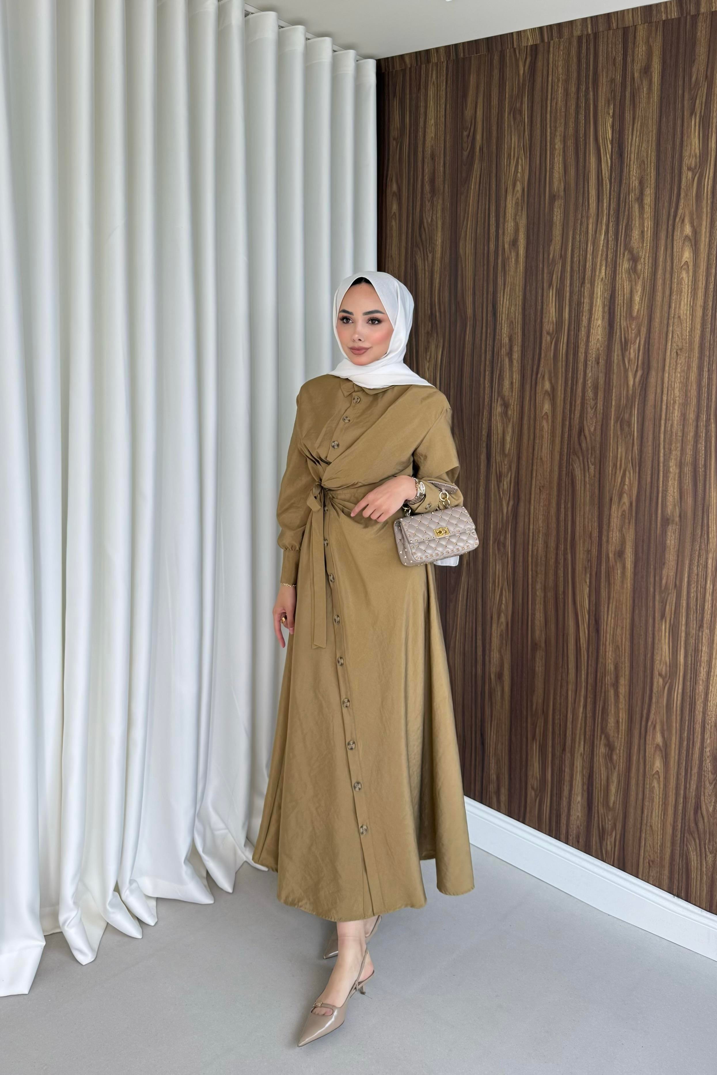 Alina elbise yeşil
