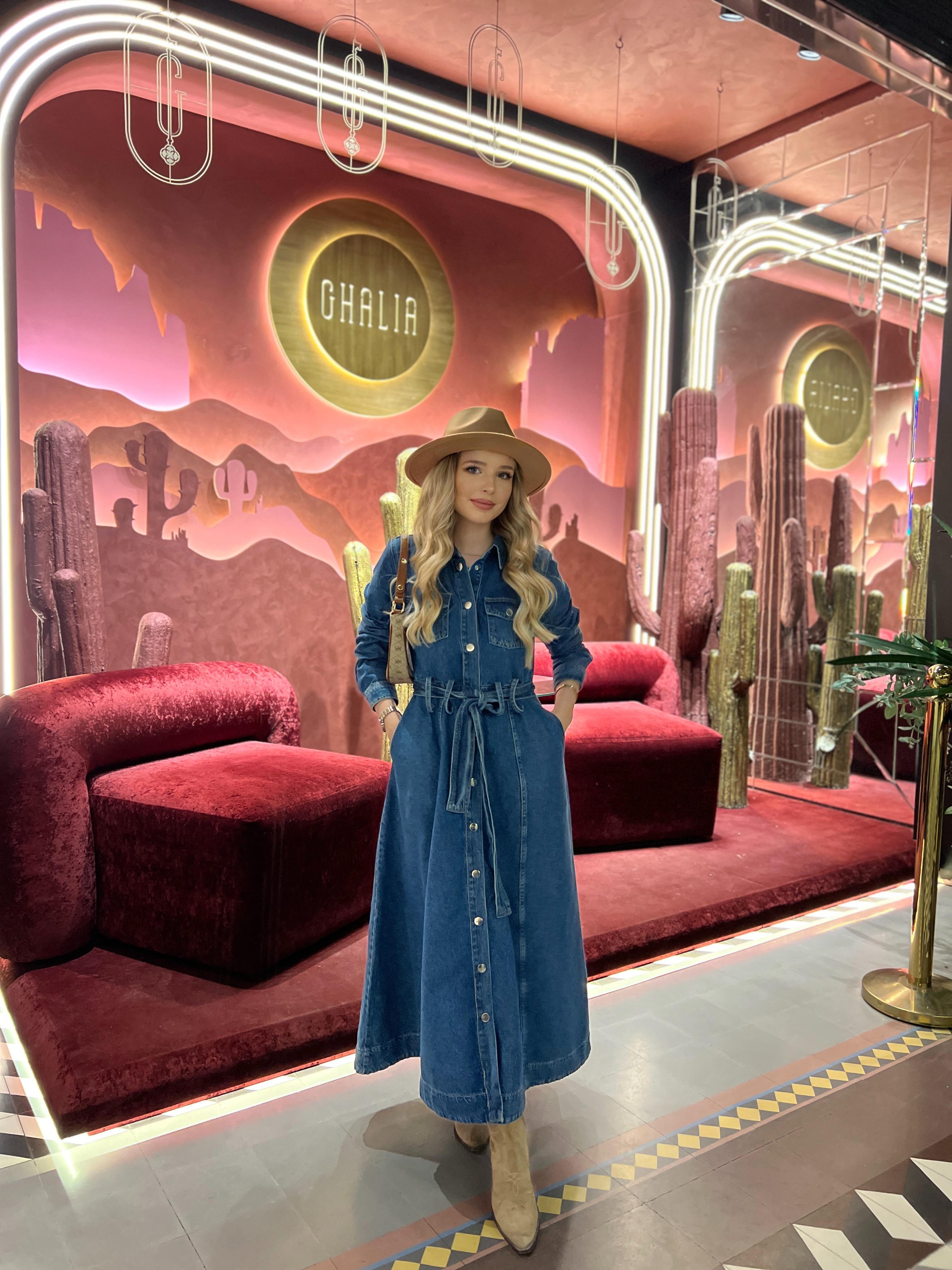 Jane kot elbise (açık renk)