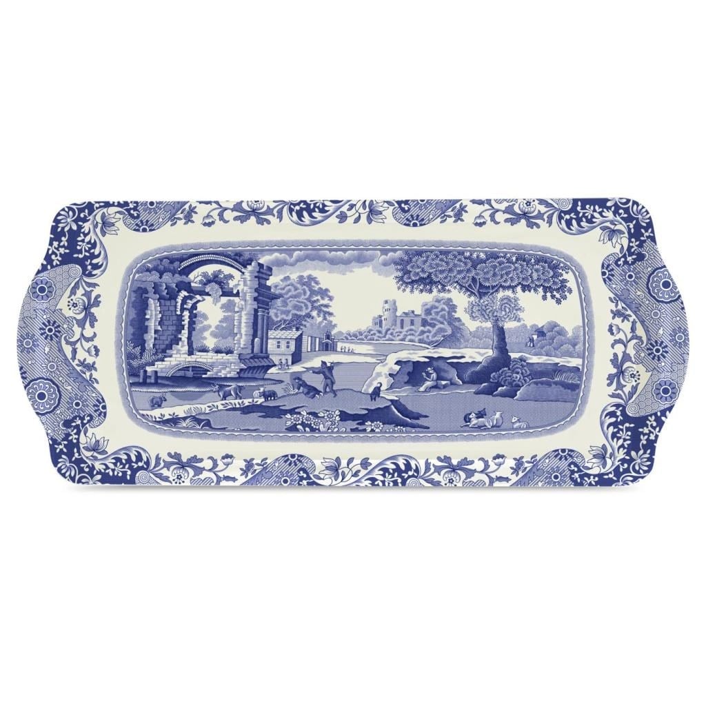 Blue Italian 38,5 Cm Melamin Sandviç Tepsisi