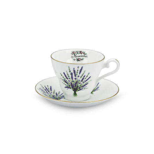 Çay fincanı - November (Kasım) Lavender