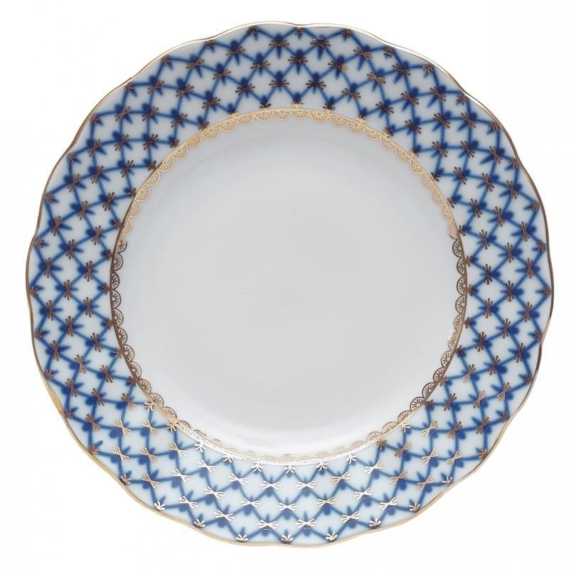 COBALT NET MAVİ 27 CM LALE TABAK