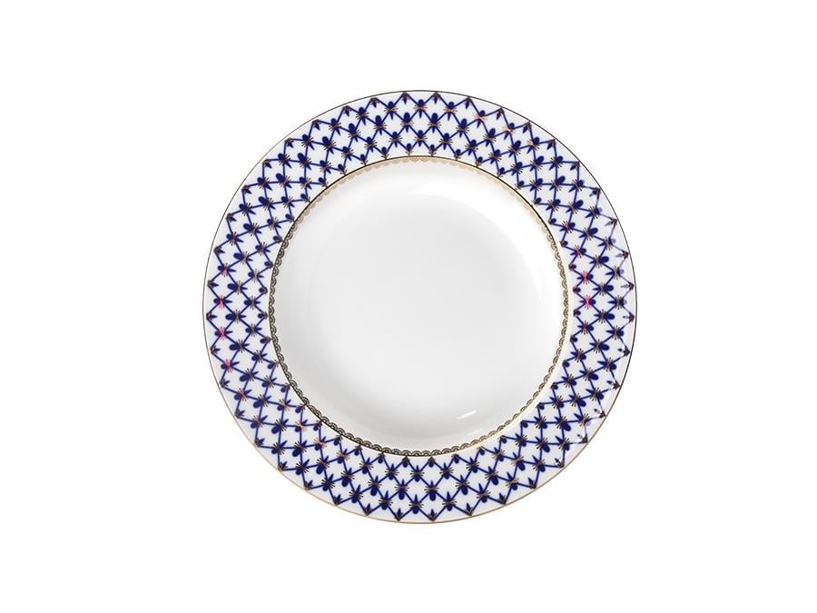 COBALT NET MAVI PORSELEN ÇUKUR TABAK 22 CM