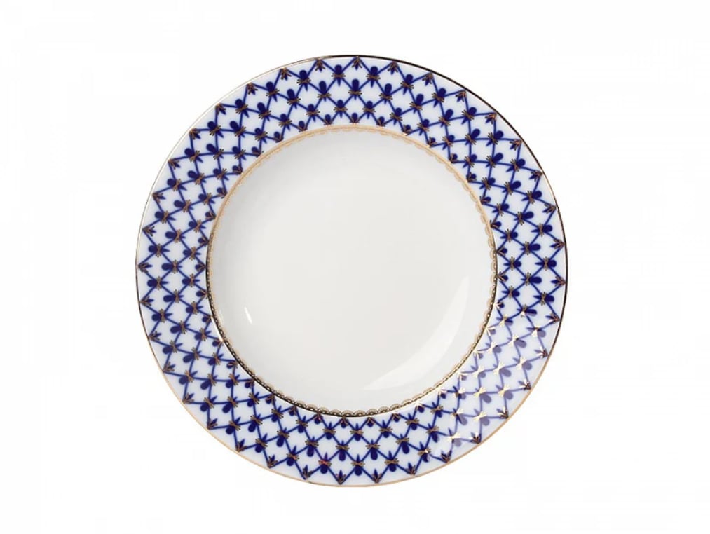 COBALT NET MAVI PORSELEN YEMEK SERVIS TABAĞI 27 CM