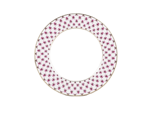Net Blues - Düz Kenar Pasta Tabağı  18 Cm 