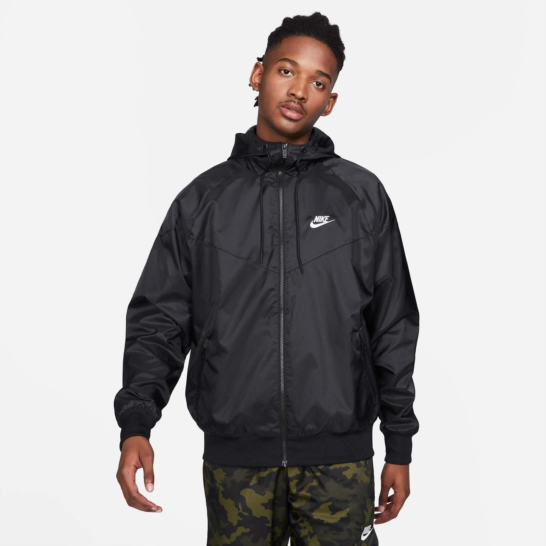 NIKE DA0001-010 M NK WVN LND WR HD JKT