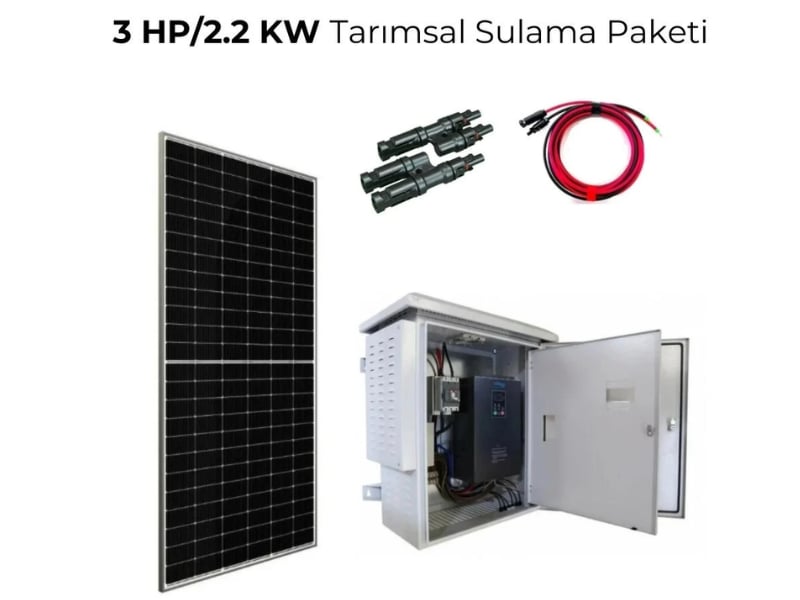 3 HP/2.2 KW Tarımsal Sulama Paketi