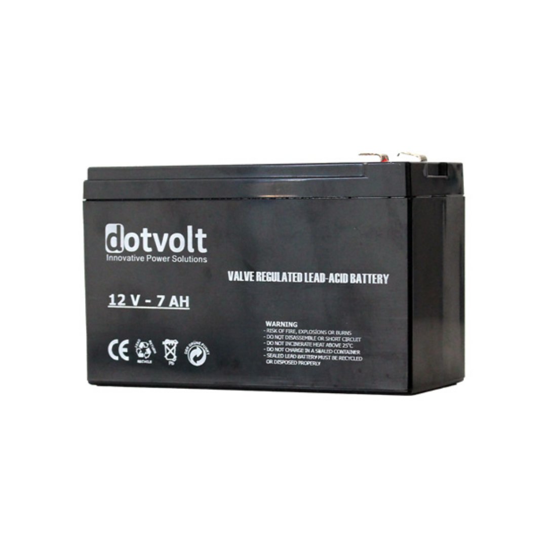 DOTVOLT 12V 7A KURU TİP AKÜ