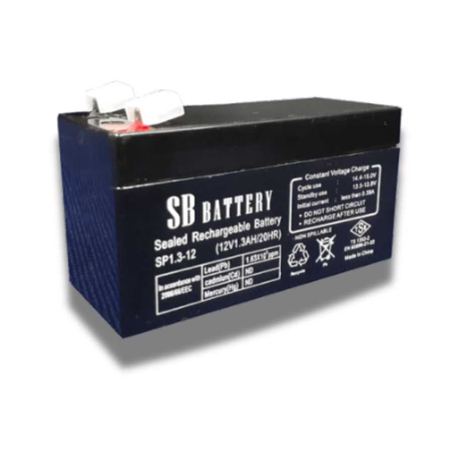 SB 12V 1.3AH Kuru Tip Akü