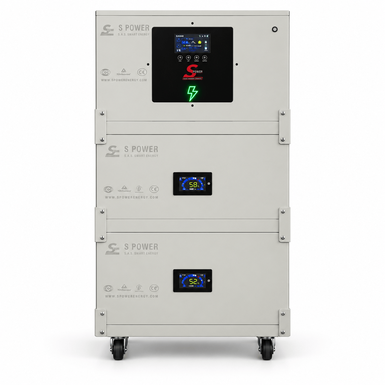 Spower ESS 11 Max Plus Güneş Enerji Depolama Seti 2 Adet 15Kw AKülü