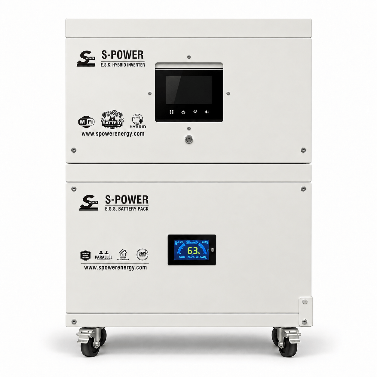 Spower ESS 5.6 Max Güneş Enerji Depolama Seti 15Kw Akülü