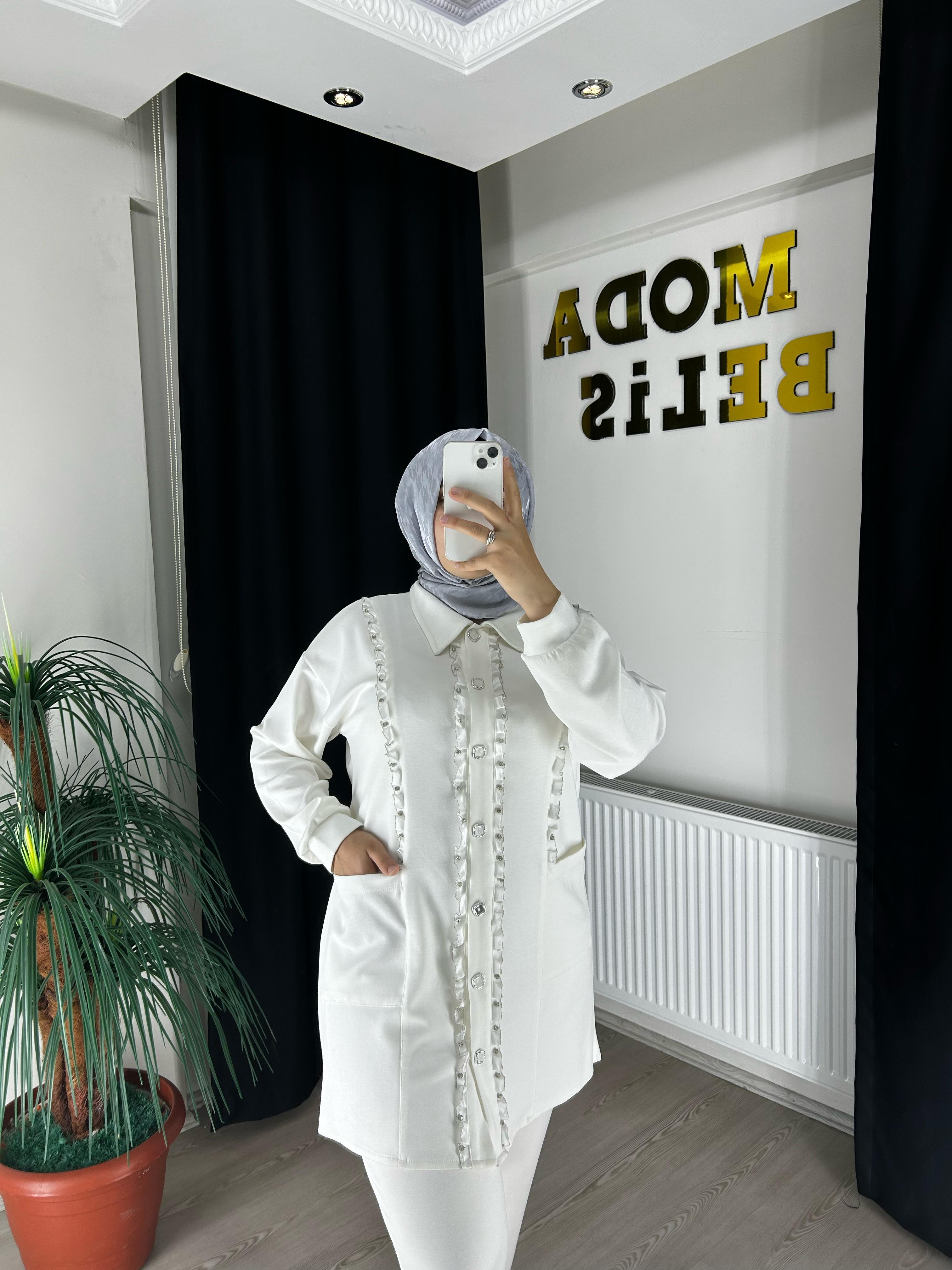 Esila Takım - Beyaz