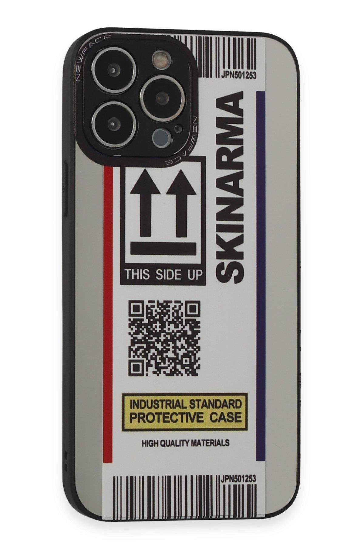 AYNALI KILIFLARNEWFACEMRRR20Apple iPhone 13 Pro Kılıf Mirror Desenli Kapak