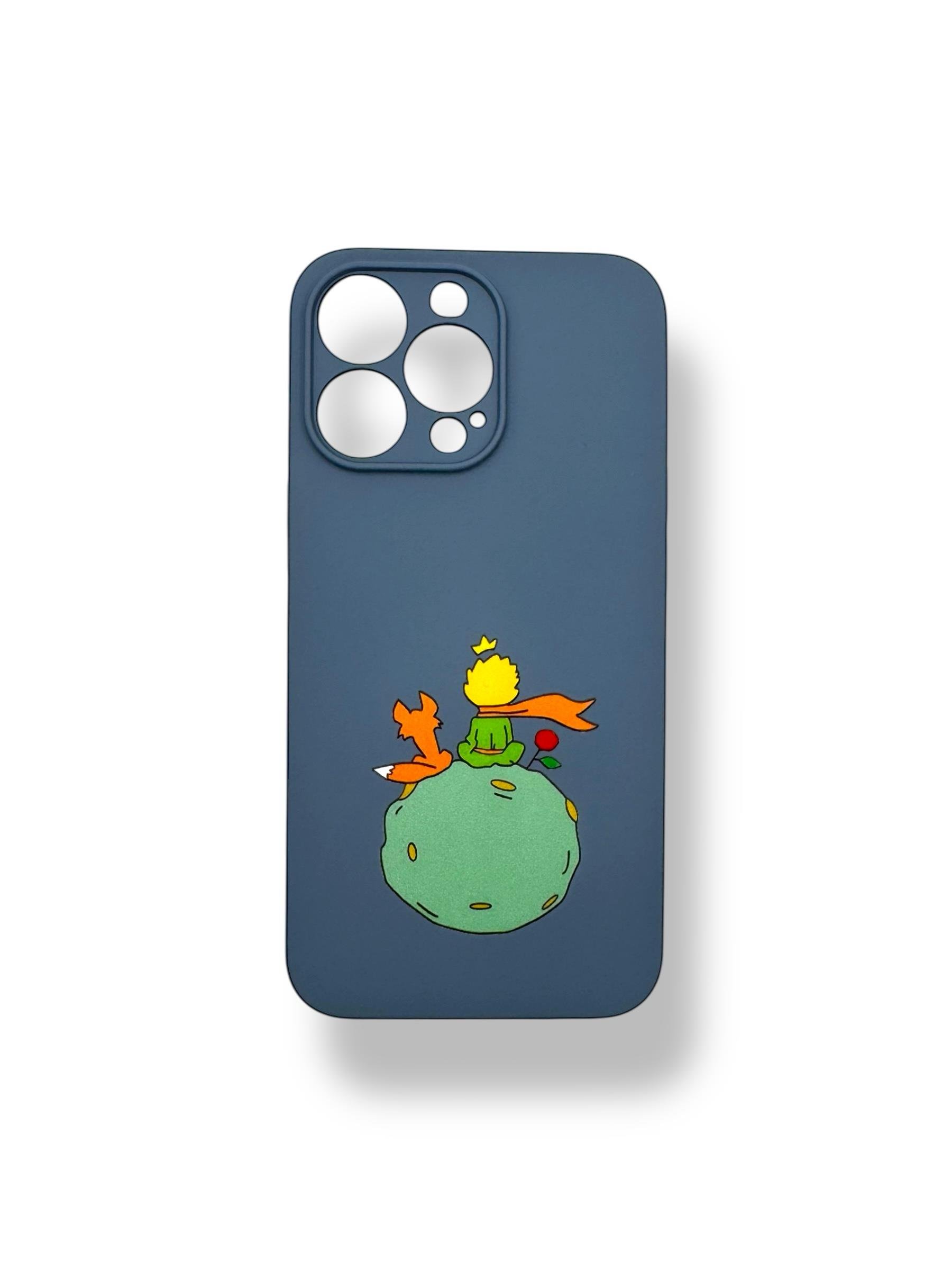 SİLİKON BASKI KILIFLARDIVERSECASESLKN33Apple Iphone 13 Pro Silikon Küçük Prens Baskı Kılıf - Boz Gri