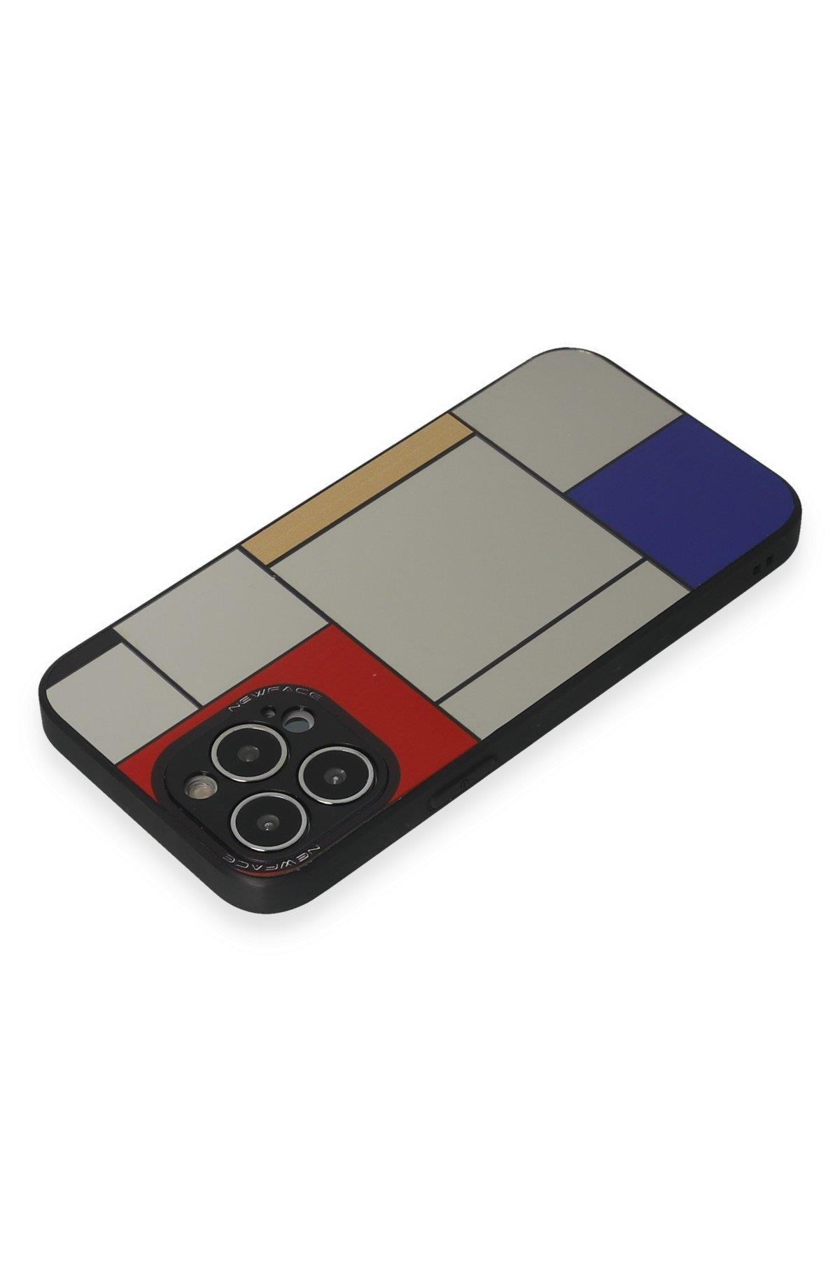 AYNALI KILIFLARNEWFACEMRRR11Apple iPhone 14 Pro Max Kılıf Mirror Desenli Kapak