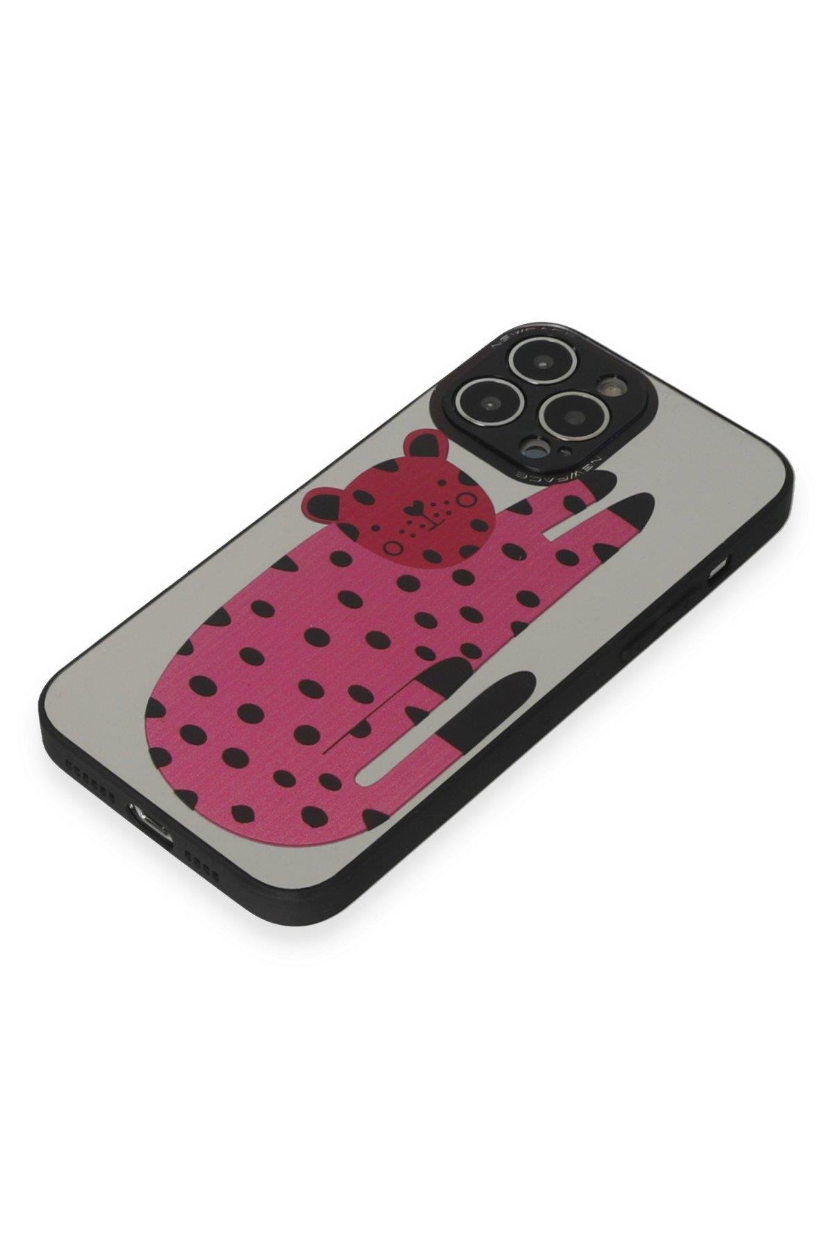 AYNALI KILIFLARNEWFACEMRRR09Apple iPhone 14 Pro Max Kılıf Mirror Desenli Kapak