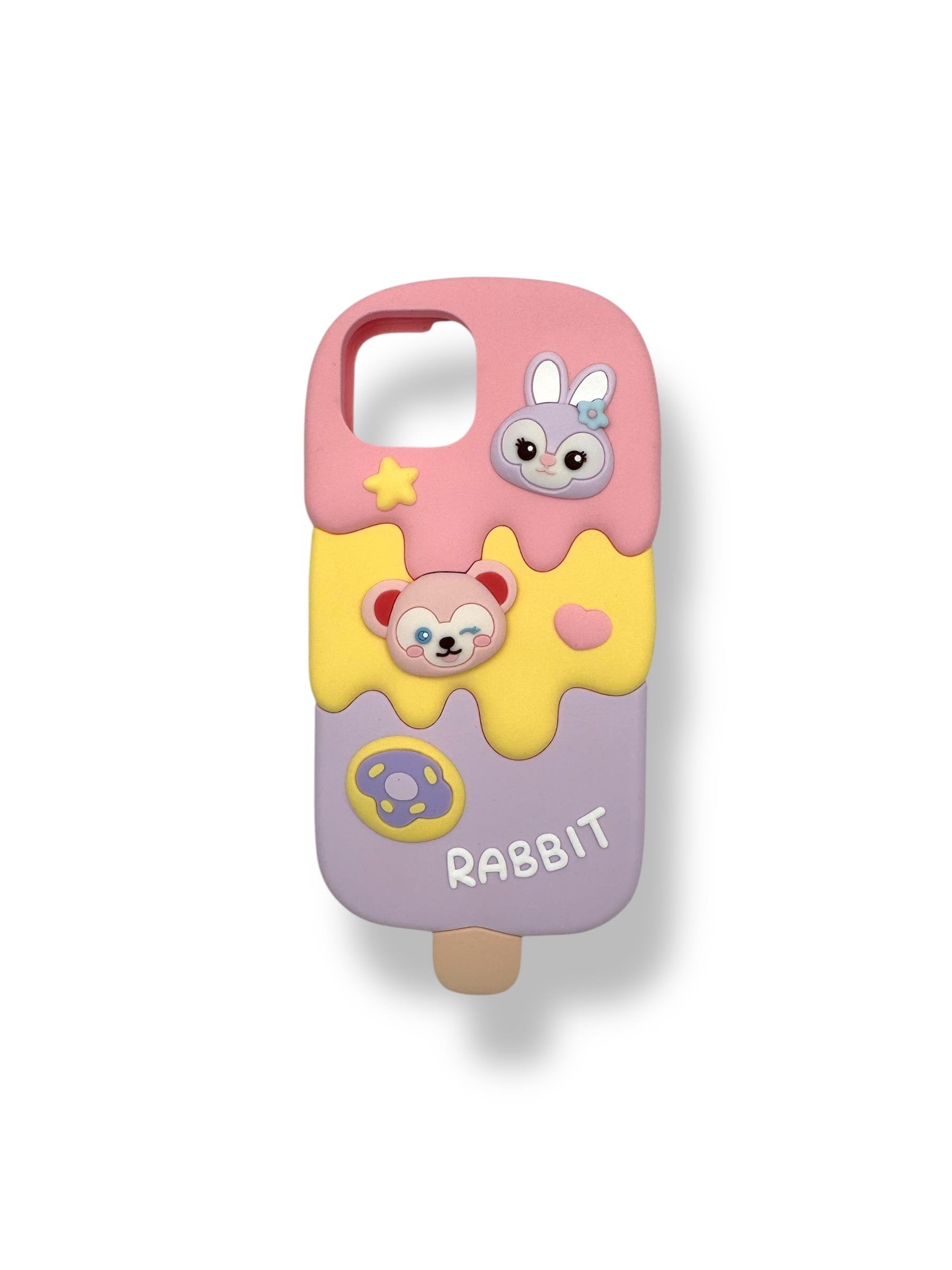 SİLİKON KARAKTER KILIFLARNEWFACESWT02Apple iPhone 15 Kılıf Poky Karakter Silikon Kapak