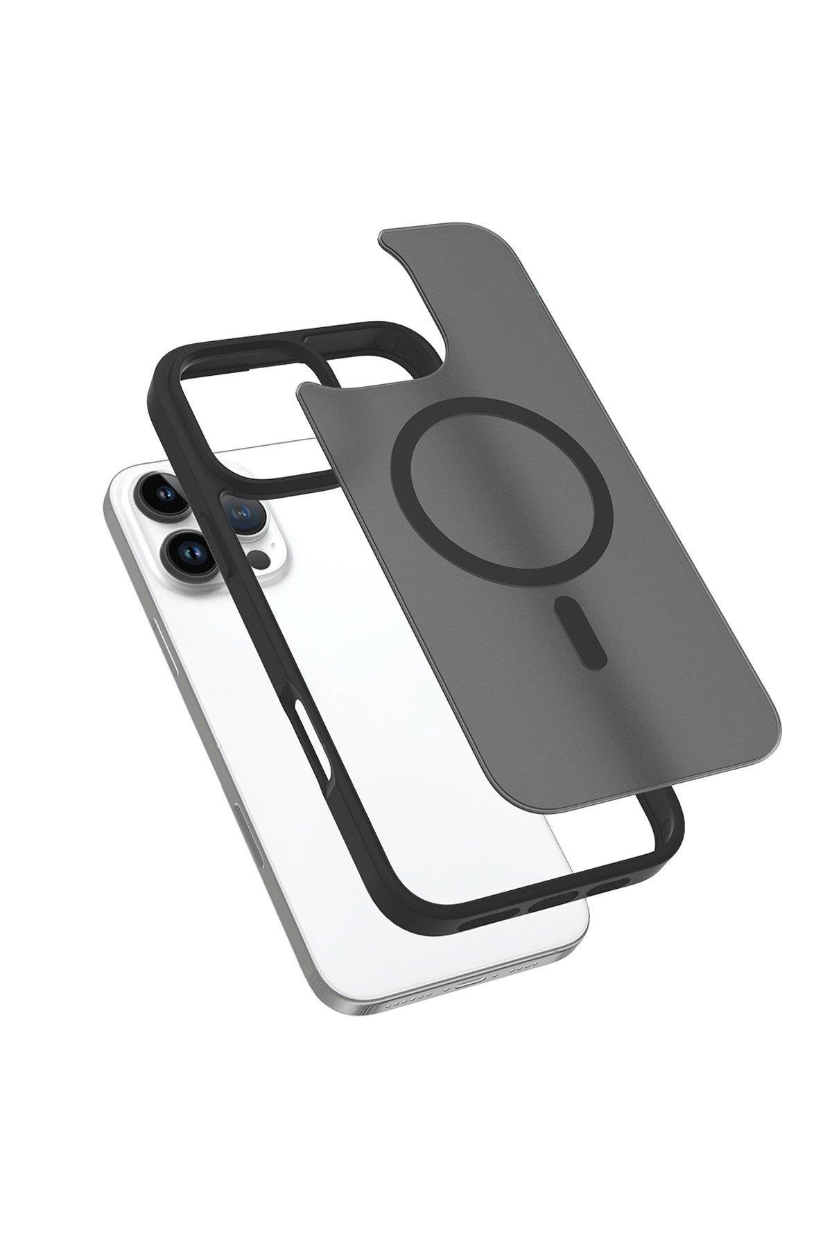 MAGSAFE KILIFLARJOKOJTSKN03Apple iPhone 15 Pro Jota Magsafe Kapak - Siyah
