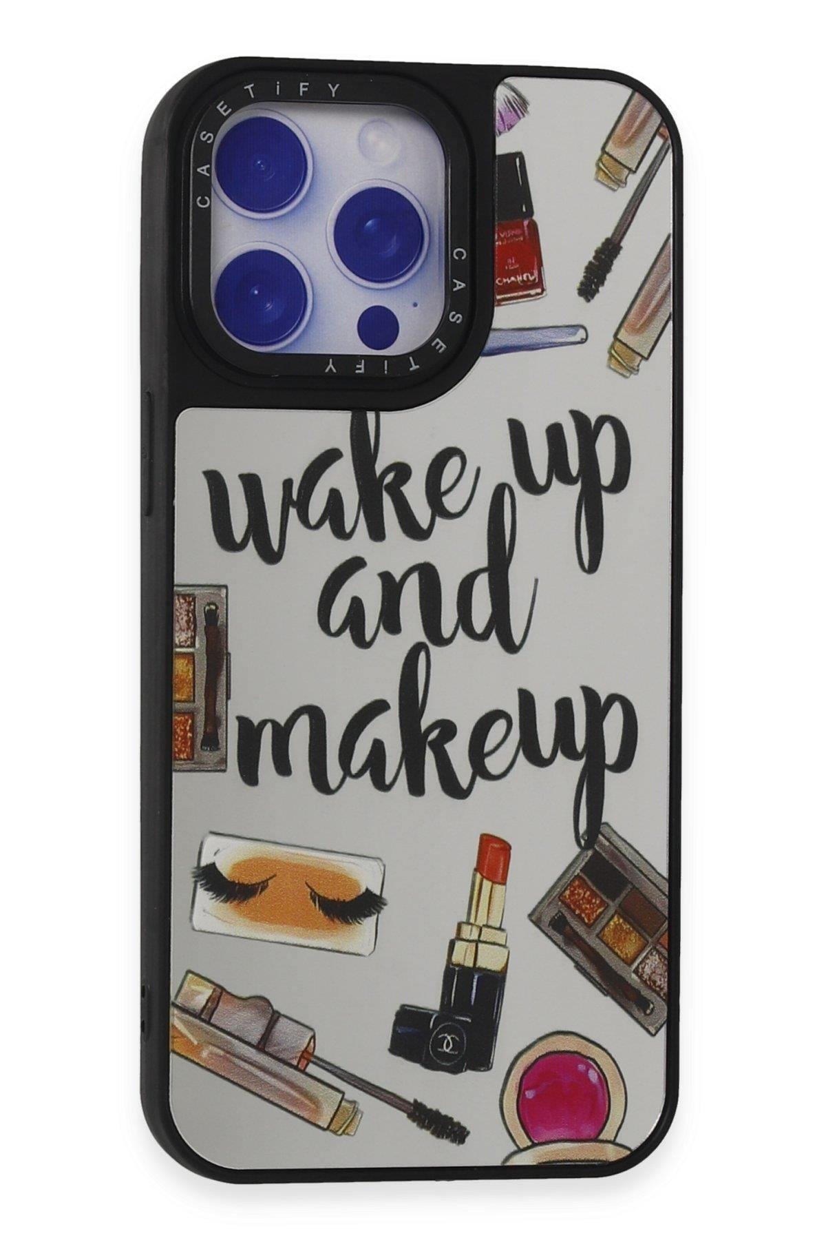 AYNALI KILIFLARNEWFACEMRRR02Apple iPhone 15 Pro Max Kılıf Mirror Desenli Kapak