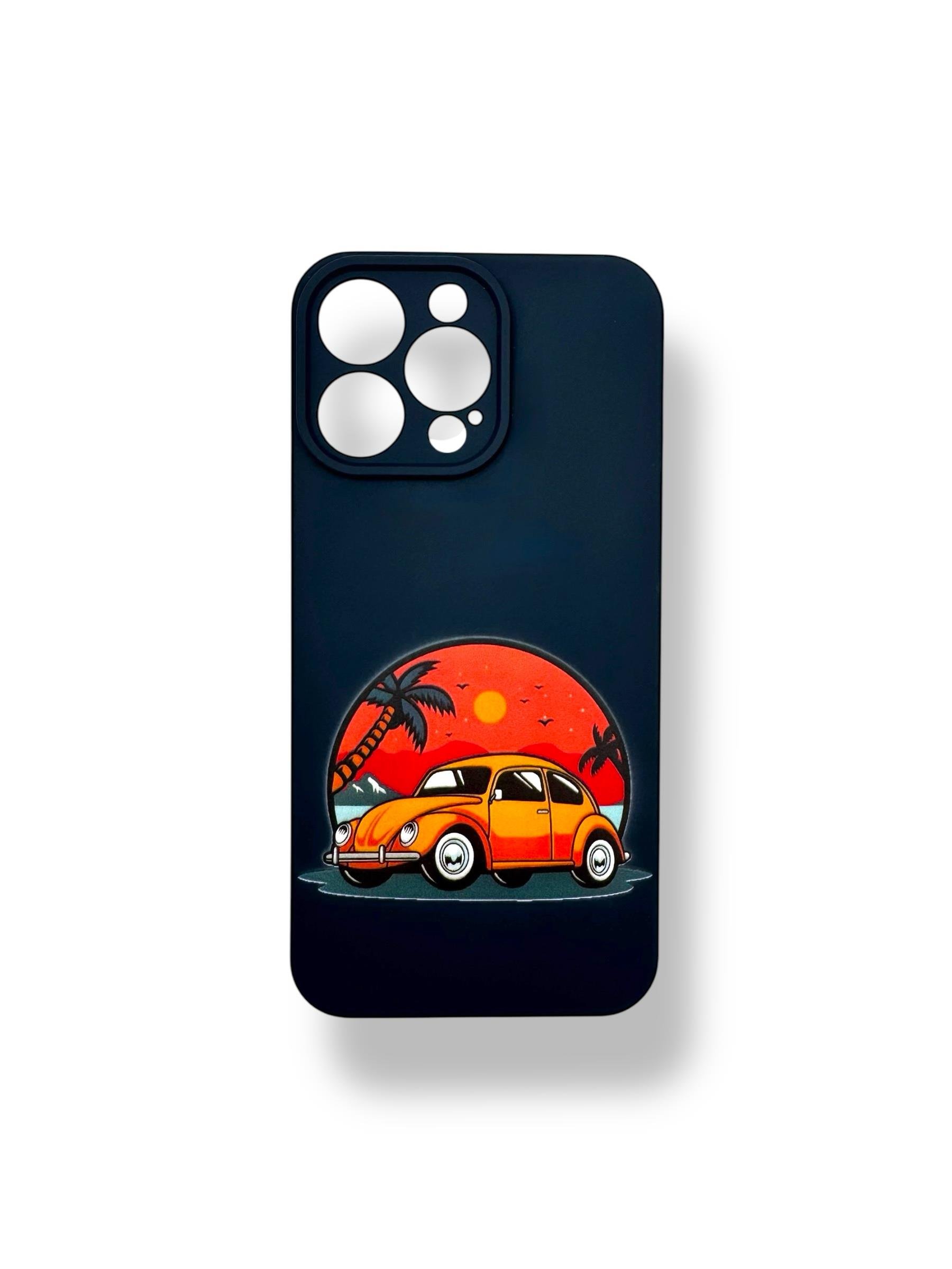 SİLİKON BASKI KILIFLARDIVERSECASESLKN44Apple Iphone 15 Pro Max Silikon Vosvos Baskı Kılıf - Siyah